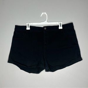 Ambiance Apparel Black Jean Shorts T